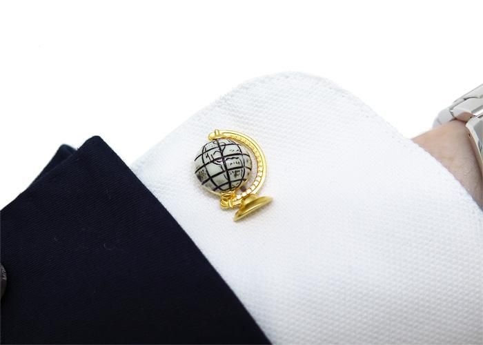 最高 SWANK スワンク GLOBE CUFFLINKS 地球儀カフス その他