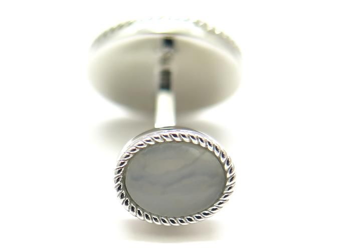 Tateossian カフス CL1406 silver sports ring