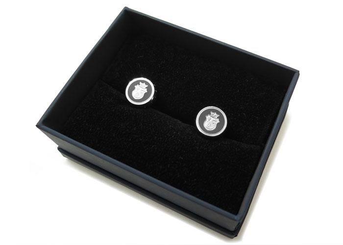 FESTINA フェスティナ CHRONOBIKE BLACK & SILVER CUFFLINKS