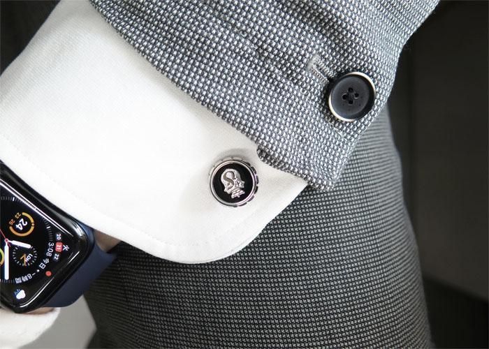 FESTINA フェスティナ CHRONOBIKE BLACK & SILVER CUFFLINKS