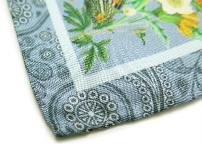 SIMON CARTER サイモンカーター BOTANICAL POCKET SQUARE ボタニカル