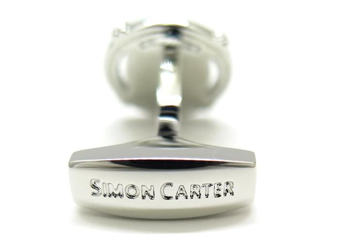 SIMON CARTER サイモンカーター LIFEBUOY BLACK MOP CUFFLINKS