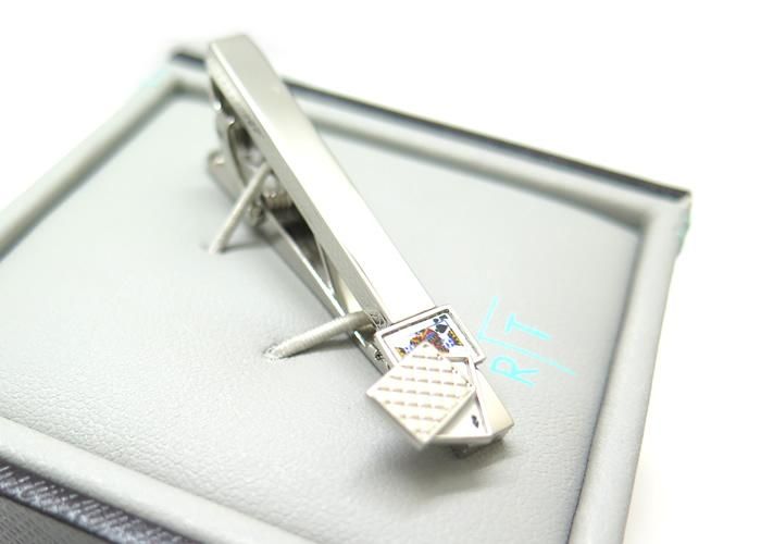 TATEOSSIAN タテオシアン PLAYING CARD PALLADIUM TIE CLIPS