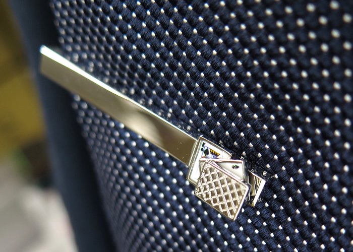 TATEOSSIAN タテオシアン PLAYING CARD PALLADIUM TIE CLIPS