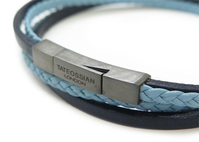 お手頃価格 MINI SILVER タテオシアン TATEOSSIAN CLICK LEATHER FETTUCCINE その他
