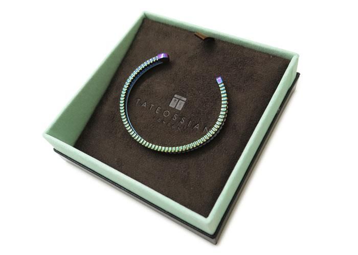 TATEOSSIAN タテオシアン RT ELEMENTS IRIDESCENT IP BANGLE