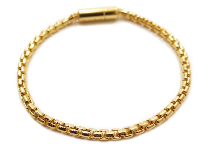 Box chain gold bracelet clearance