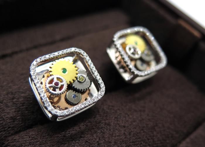 TATEOSSIAN タテオシアン SILVER DIAMOND GEAR RHODIUM & 88 TATEOSSIAN タテオシアン SILVER DIAMOND GEAR RHODIUM & 88