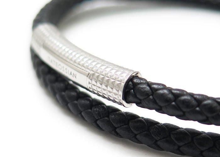 TATEOSSIAN タテオシアン SILVER GIZA CLICK PELLE RHODIUM