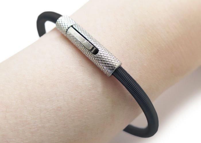 TATEOSSIAN タテオシアン SETA ETCHED STAINLESS STEEL BLACK