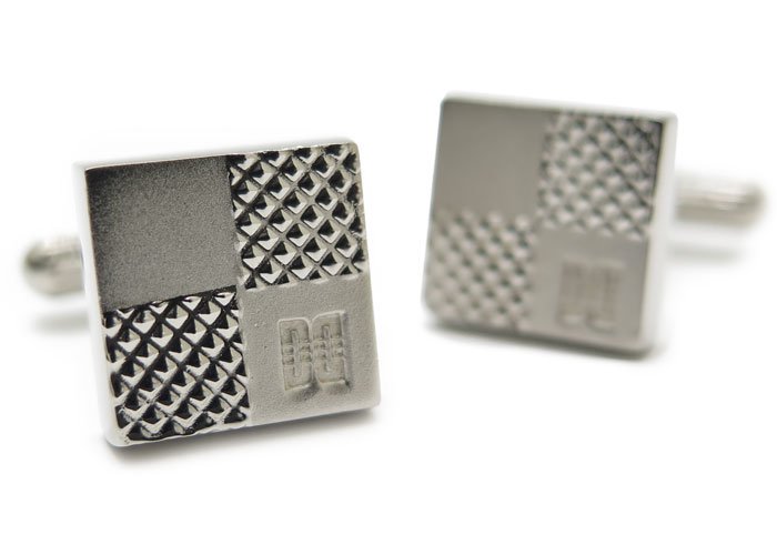 DAKS ダックス SQUARE DIAMOND CHECK CUFFLINKS スクエア ダイヤモンド チェック カフス