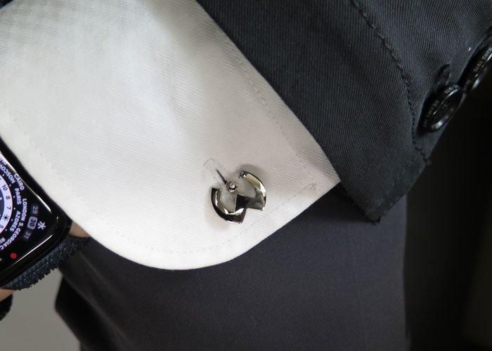 mila schon ミラ・ショーン M MARK ICON CUFFLINKS Mマーク