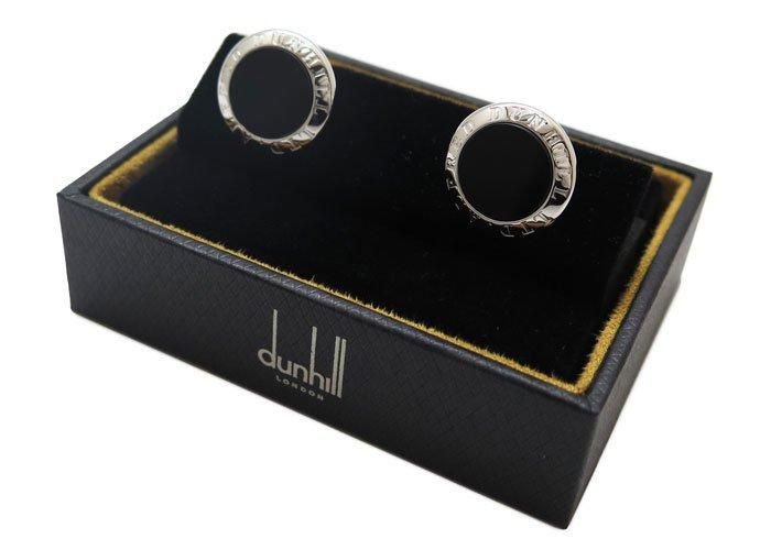 dunhill ダンヒル AD COIN ONYX SILVER CUFFLINKS ADコイン dunhill ダンヒル AD COIN ONYX SILVER CUFFLINKS ADコイン