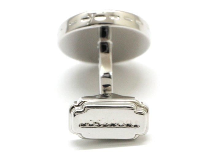 THOMPSON トンプソン TH TAMBOR WHITE BRONZE & LAPIS CUFFLINKS