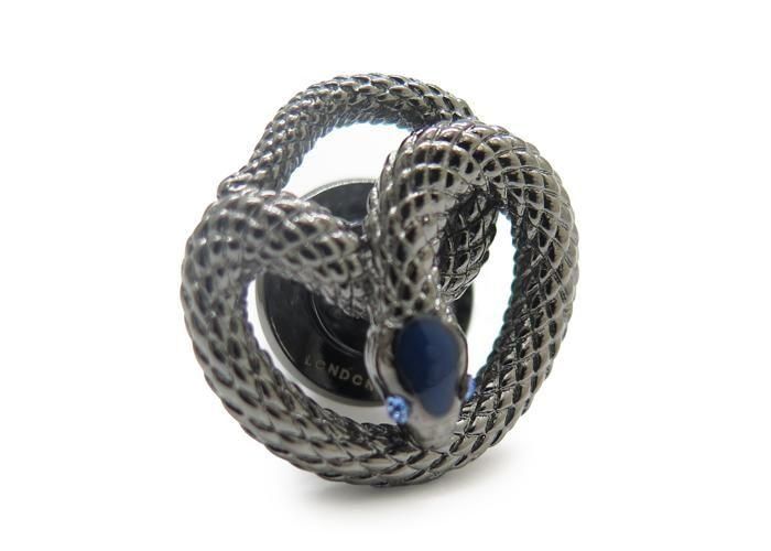 TATEOSSIAN タテオシアン VIPER GUNMETAL, NAVY ENAMEL & BLUE