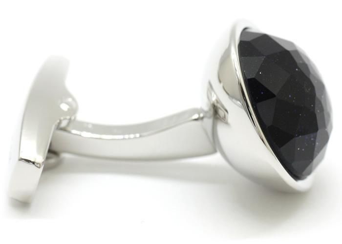 SIMON CARTER サイモンカーター RONDO BLUE GOLDSTONE CUFFLINKS