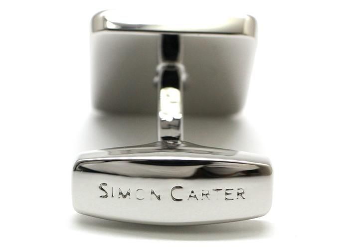 SIMON CARTER サイモンカーター ENGRAVED DAISY CUFFLINKS