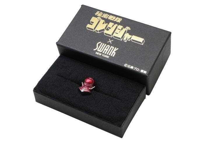 SWANK スワンク×秘密戦隊ゴレンジャー MOMO RANGER PINS モモ