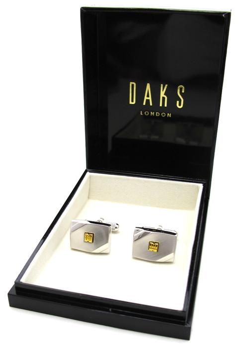 DAKS（ダックス） ワンポイントロゴカフス（カフスボタン/カフリンクス） - ブランド - ワールドカフリンクス/WORLD CUFFLINKS |  ブランドカフスボタン/ブレスレット等紳士小物通販店