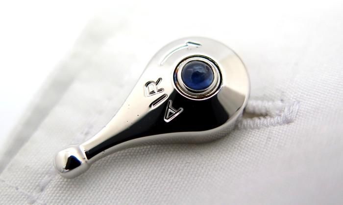 dunhill(ダンヒル) エアームーバブルブルーストーンカフス dunhill(ダンヒル) エアームーバブルブルーストーンカフス