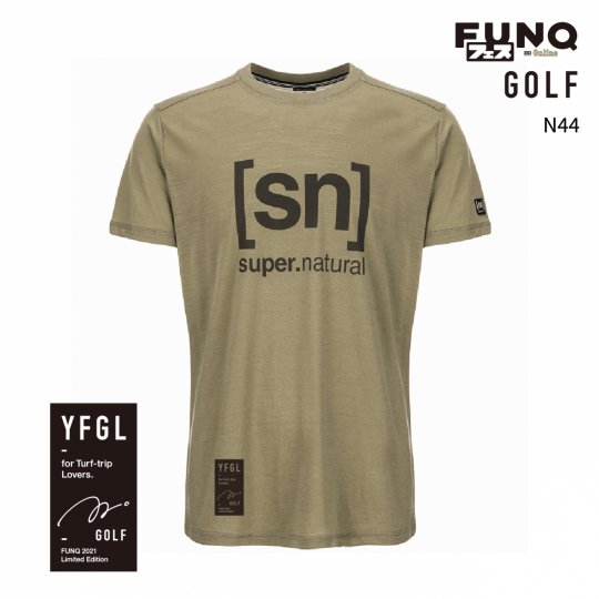 【アウトレット】［sn］×FUNQ FES Golf -FUNQフェス コラボTシャツ-ゴルフ-【メンズ スポーツウェア】