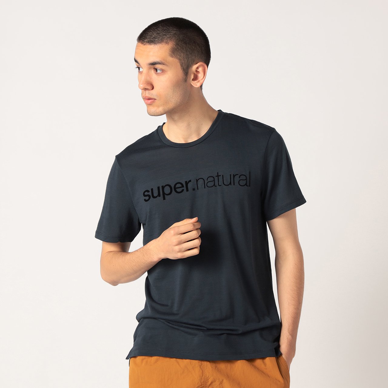 M 3DシグネチャーTシャツ - [sn] super.natural - スポーツ・アウトドア・ヨガウェアのエスエヌ スーパーナチュラル  【公式ECサイト】