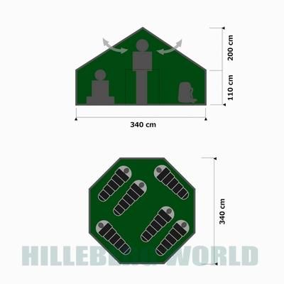 アルタイ XP グリーン / ALTAI XP Green / 4シーズン - 6人用 アルタイ XP グリーン / ALTAI XP Green / 4シーズン - 6人用