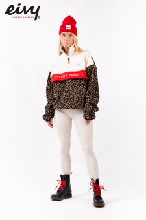 Eivy Ball Fleece Offwhite & Leopard