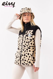 Eivy Lumberjackie Sherpa Vest Cheetah