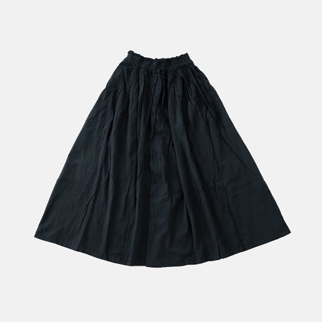 「ヂェン先生の日常着」の薄地ロングスカート