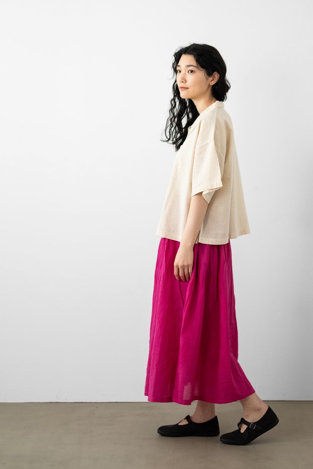 ヂェン先生の日常着｜薄地ロングスカート ピンク - ファッション - スカート - 女性ファッション通販の CLASKA（クラスカ）ONLINE  SHOP
