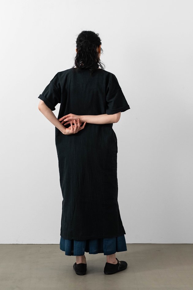 ヂェン先生の日常着｜半袖ワンピース ブラック - ファッション - ワンピース - 女性ファッション通販の CLASKA（クラスカ）ONLINE  SHOP