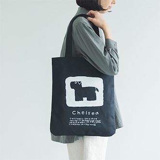 【ONLINE SHOP 限定】tote bag chelsea / black