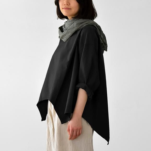 ヂェン先生の日常着｜クロップドパンツ ブラック - ファッション