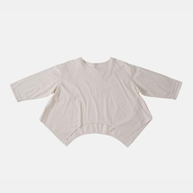 ヂェン先生の日常着|オーバーカットソー アイボリー ヂェン先生の日常着|オーバーカットソー アイボリー