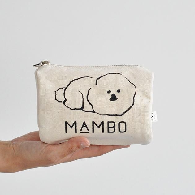 「CLASKA(クラスカ)」のMAMBO(マンボ)ラウンドボックスポーチ
