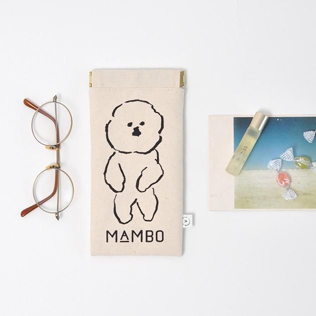 「CLASKA(クラスカ)」のMAMBO(マンボ)フラットバネポーチ