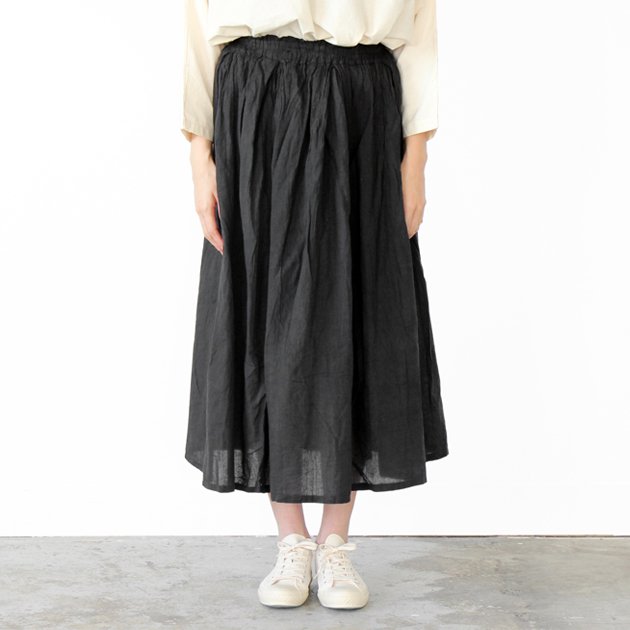 ヂェン先生の日常着｜薄地ロングスカート ブラック - ファッション - スカート - 女性ファッション通販の CLASKA（クラスカ）ONLINE  SHOP