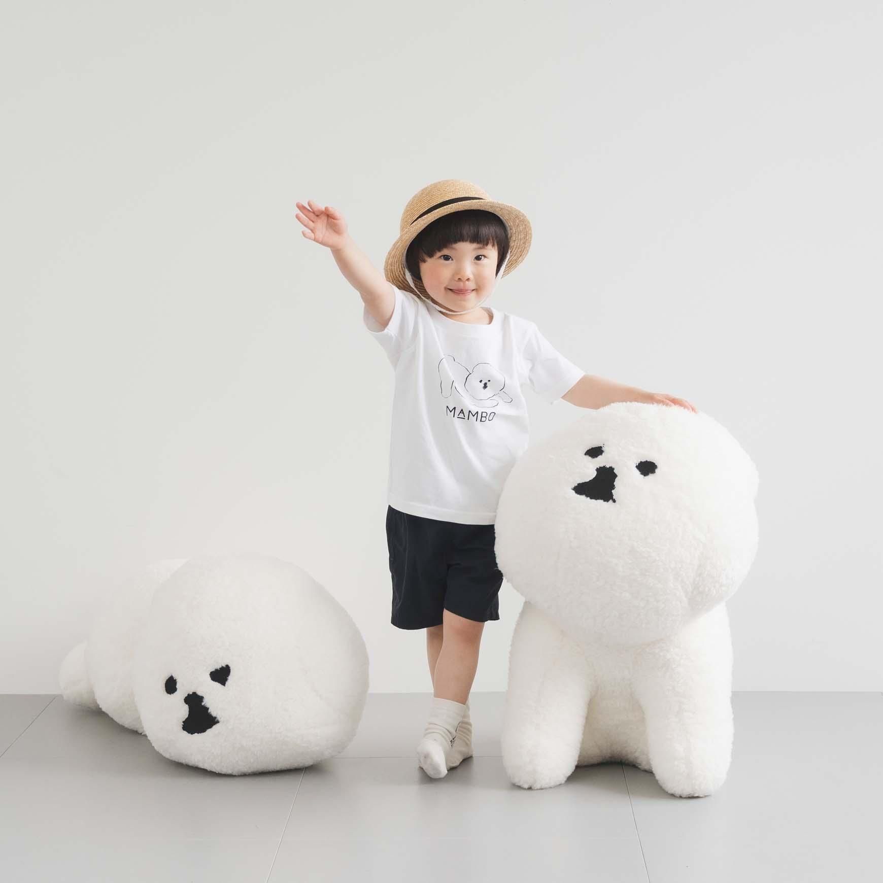 ビション・フリーゼ「MAMBO(マンボ)」のキッズ用Tシャツ
