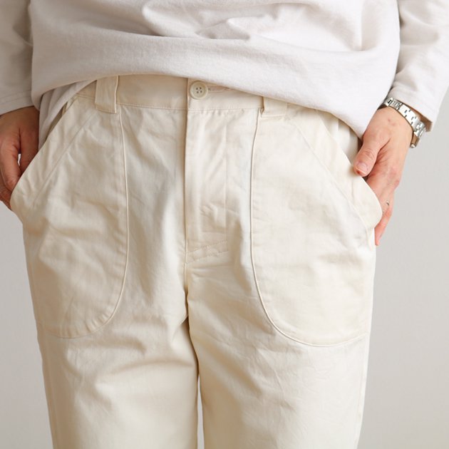 HAU（ハウ）｜work pants アイボリー - ファッション - パンツ・レギンス - 女性ファッション通販の  CLASKA（クラスカ）ONLINE SHOP