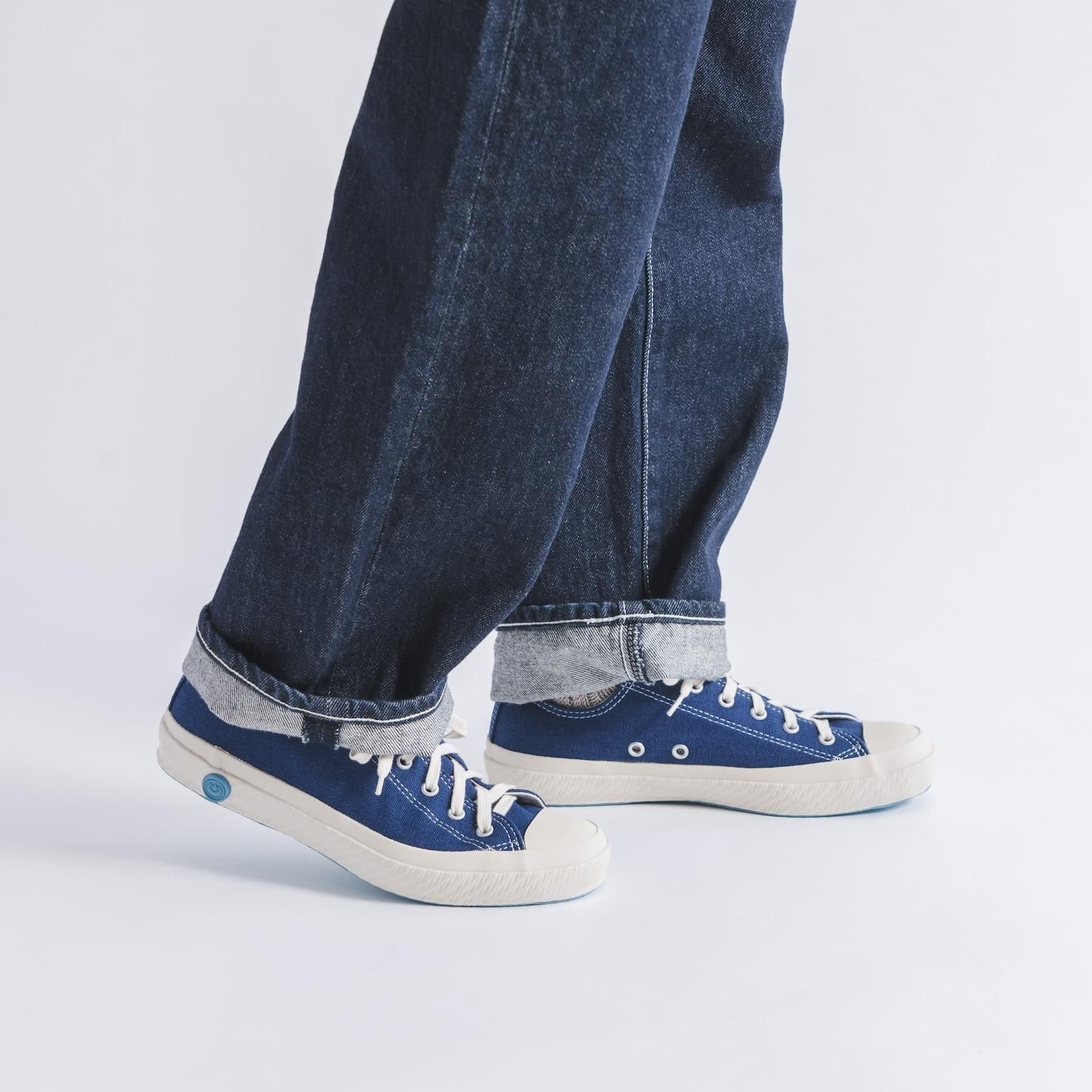 「MOONSTAR(ムーンスター)」のスニーカー「SHOES LIKE POTTERY(シューズライクポタリー) ネイビー」