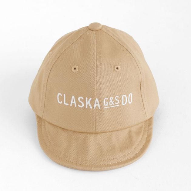 CLASKA(クラスカ)のべビー用キャップ(ベージュ)