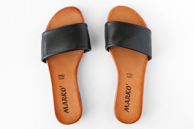 レザーサンダル ブラック - ファッション - 靴 - 女性ファッション通販の CLASKA（クラスカ）ONLINE SHOP