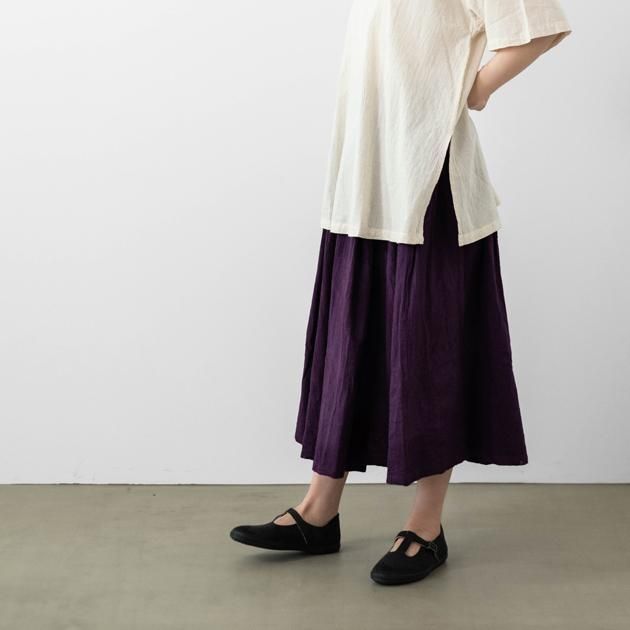 ヂェン先生の日常着|厚地ロングスカート パープル - ファッション - スカート - 女性ファッション通販の CLASKA(クラスカ)ONLINE SHOP ヂェン先生の日常着|厚地ロングスカート パープル - ファッション - スカート - 女性ファッション通販の CLASKA(クラスカ)ONLINE SHOP