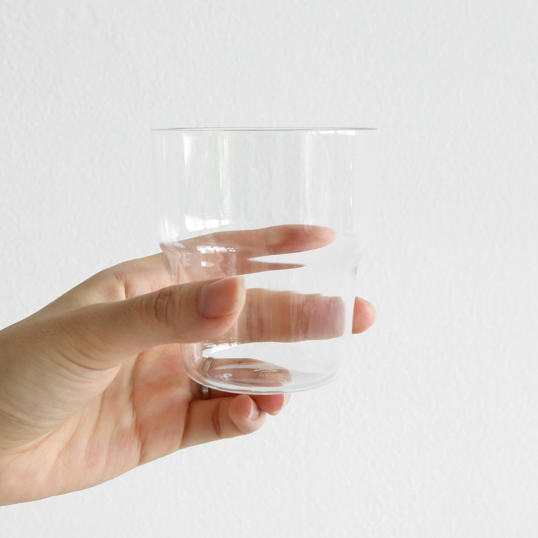 「TG glass(ティージーグラス)」の耐熱ガラスのコップ250ml