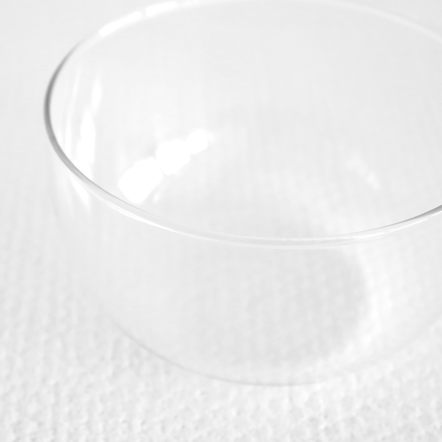 「TG glass(ティージーグラス)」の耐熱ガラスのアイスクリーム&デザートボウル