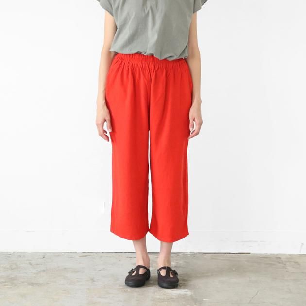 ヂェン先生の日常着|ワイドパンツ レッド - ファッション - パンツ・レギンス - 女性ファッション通販の CLASKA(クラスカ)ONLINE SHOP ヂェン先生の日常着|ワイドパンツ レッド - ファッション - パンツ・レギンス - 女性ファッション通販の CLASKA(クラスカ)ONLINE SHOP