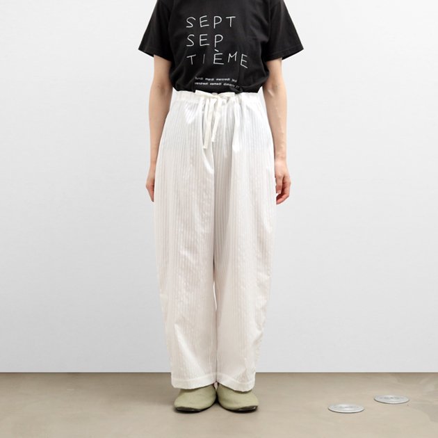 CLASKA（クラスカ）｜DO Pajamas PANTS ホワイト - ワンピース- 女性ファッション通販の CLASKA（クラスカ）ONLINE  SHOP