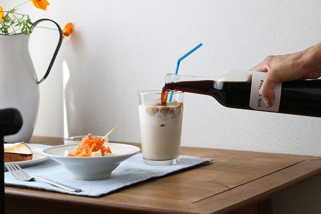 「sabot」の「milk coffee conc.」