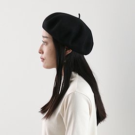 CLASKA（クラスカ）｜ベレー帽 / ブラック - ファッション - 帽子